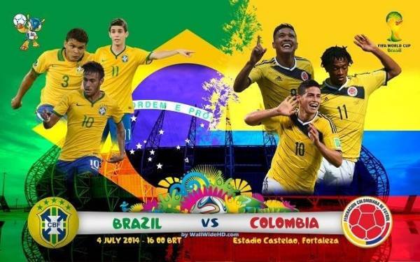 Colombia vs Brazil - July 4, 2014 / 