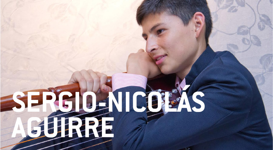 Harpist, Sergio-Nicolás Aguirre, to perform on Wednesday June 17, 2015 - June 17, 2015 / Time and location is noted below